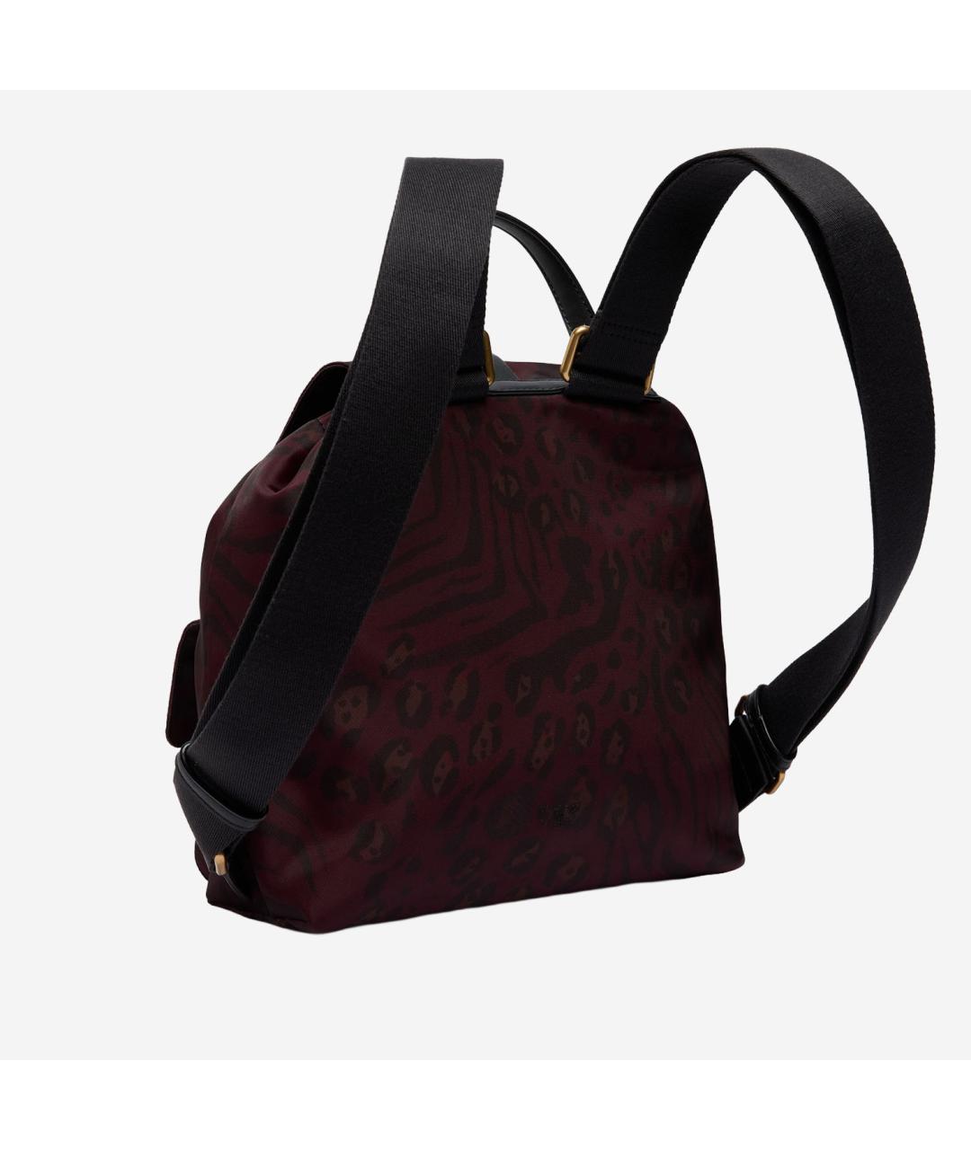 PINKO Бордовый тканевый рюкзак, фото 2