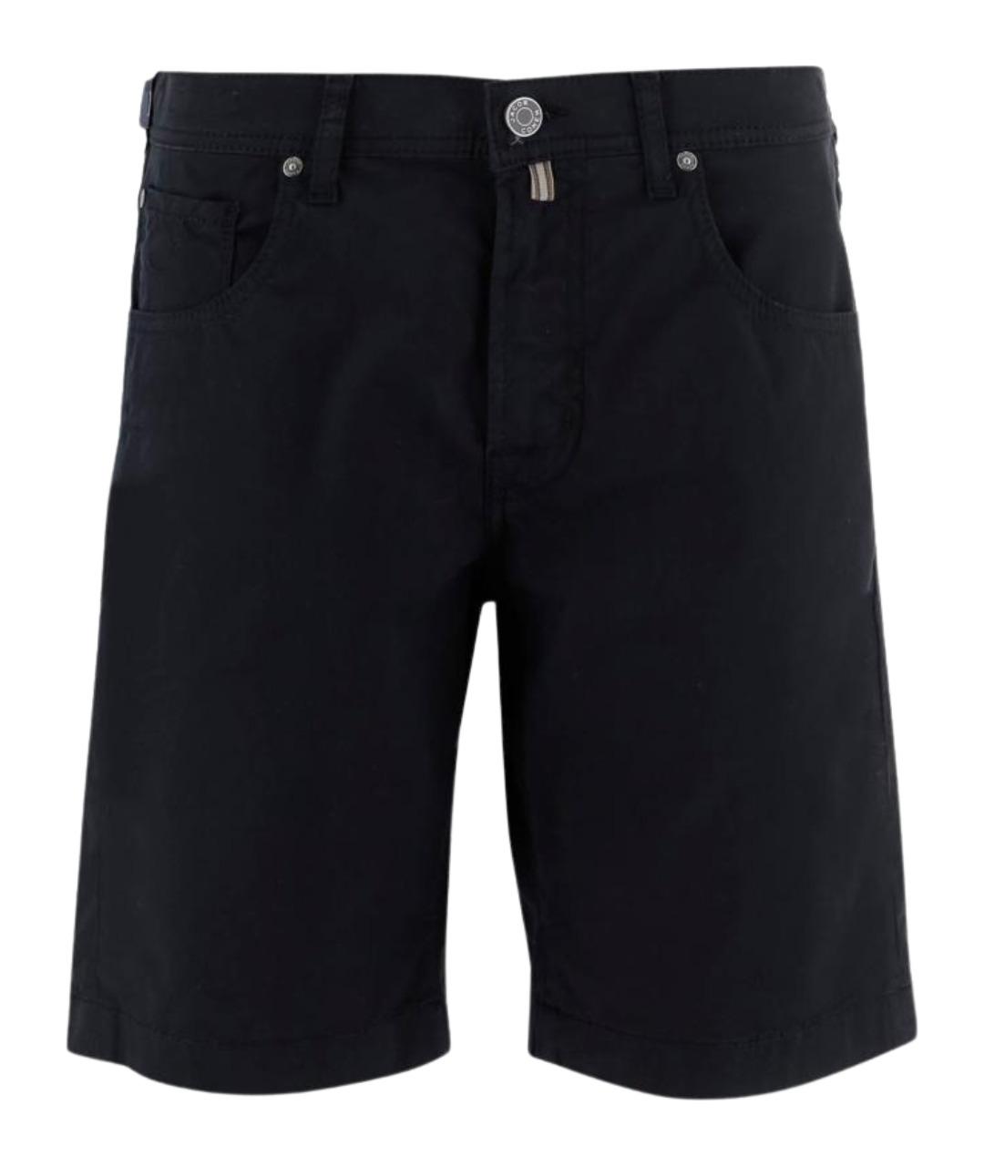 JACOB COHEN Темно-синие хлопковые шорты, фото 1