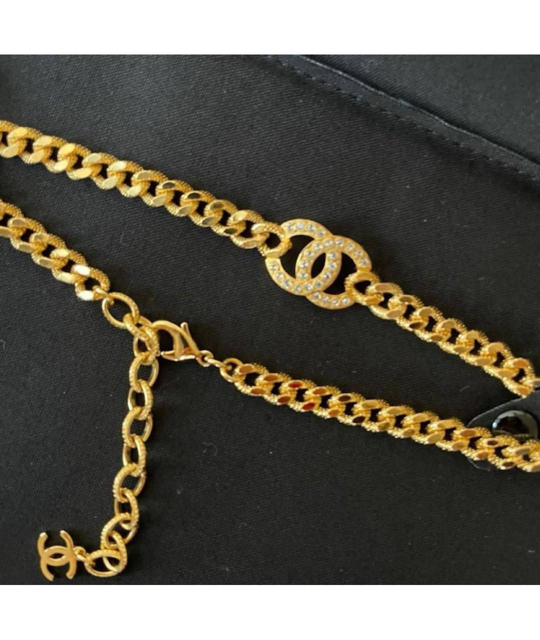 CHANEL Золотой чокер, фото 3