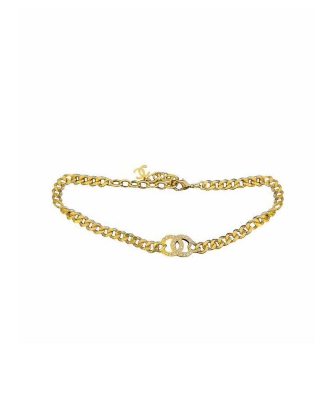 CHANEL Золотой чокер, фото 1