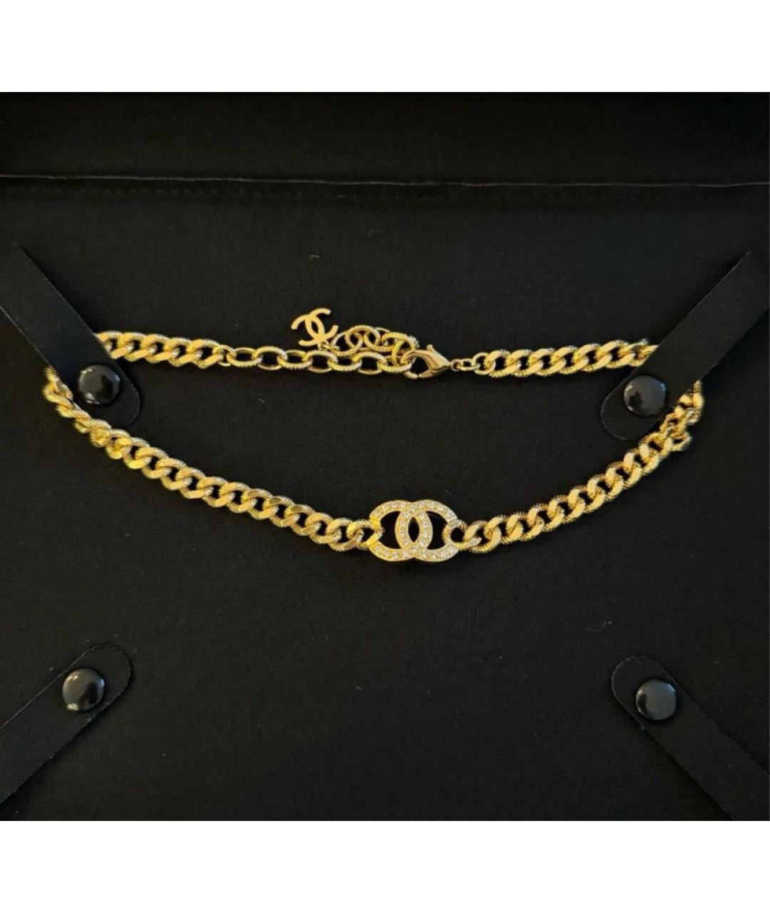 CHANEL Золотой чокер, фото 2