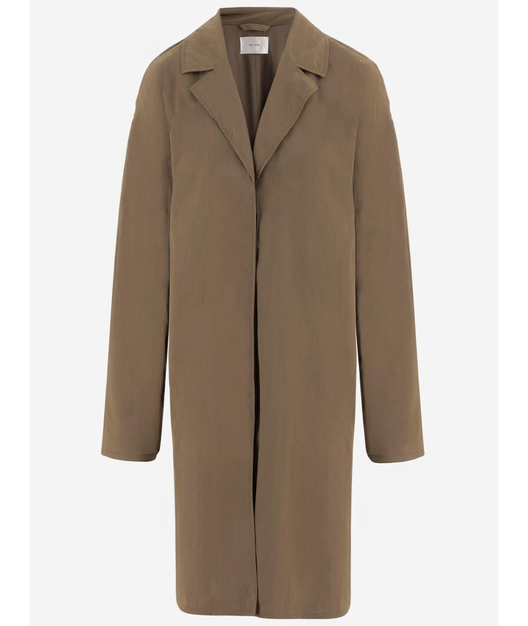 THE ROW Бежевый полиамидовый тренч/плащ, фото 4