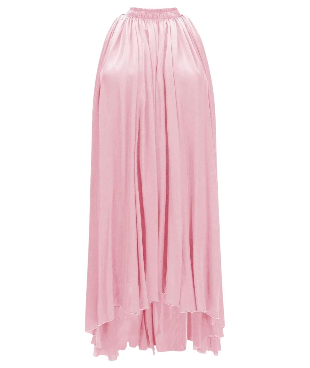 Sa Su Phi Розовое хлопковое коктейльное платье, фото 1