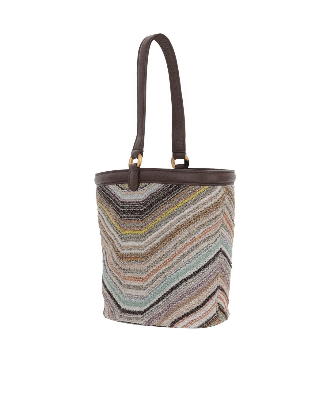 MISSONI Мульти тканевая сумка с короткими ручками, фото 2