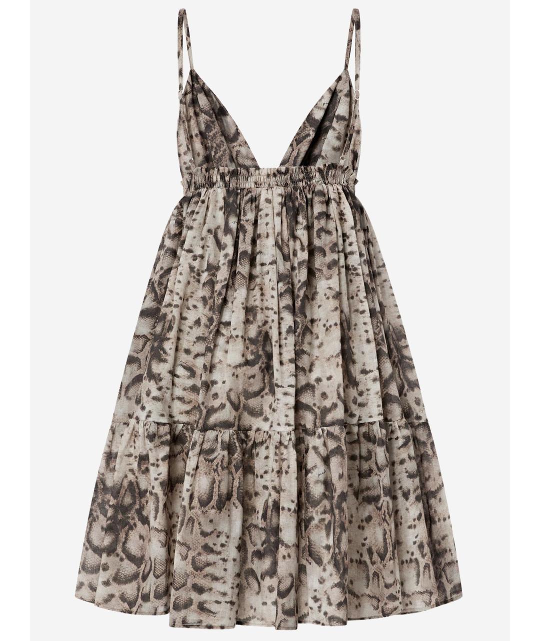 PINKO Мульти хлопковое повседневное платье, фото 2