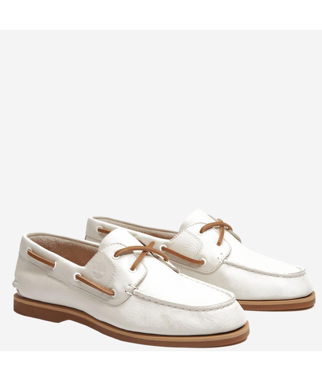 TIMBERLAND Белые кожаные лоферы, фото 3