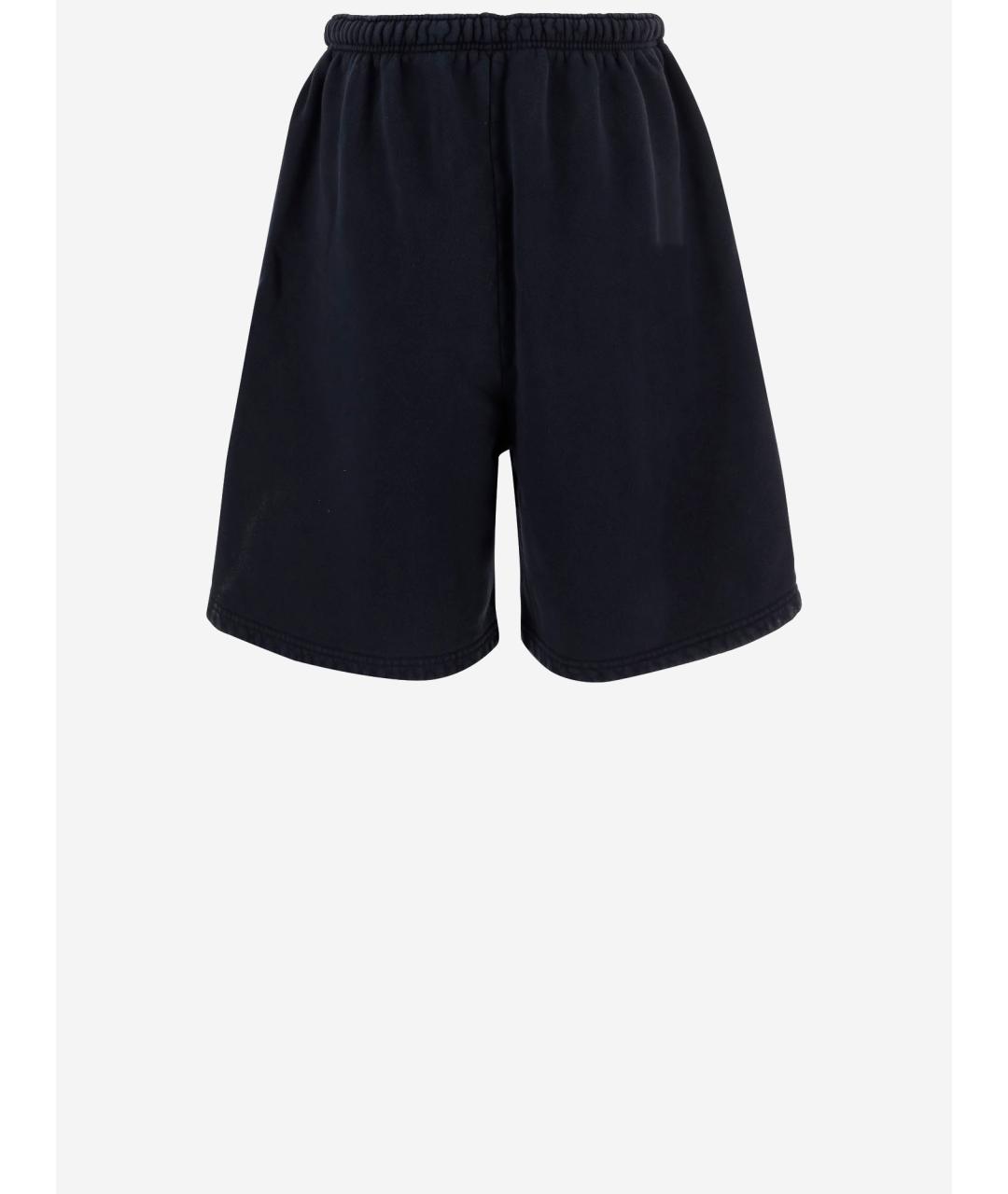 WILLY CHAVARRIA Черные хлопковые шорты, фото 2