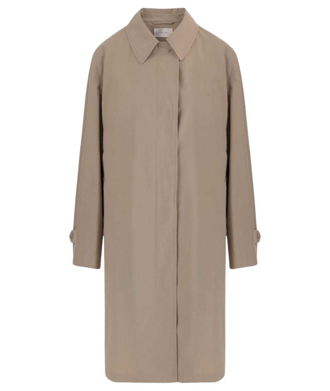 THE ROW Бежевый хлопковый тренч/плащ, фото 1