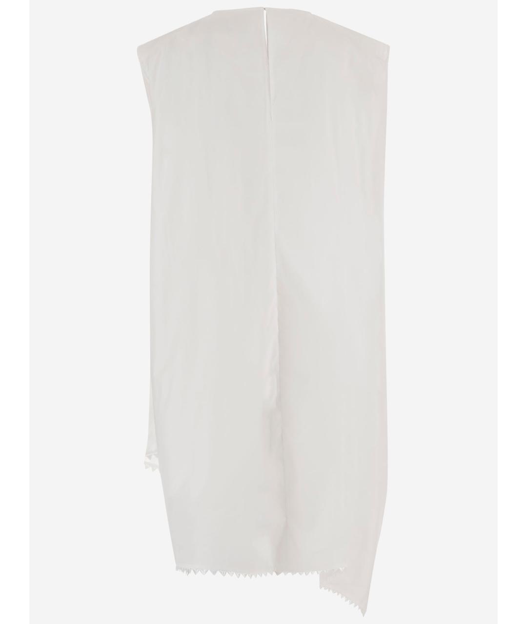 JACQUEMUS Белое хлопковое повседневное платье, фото 2