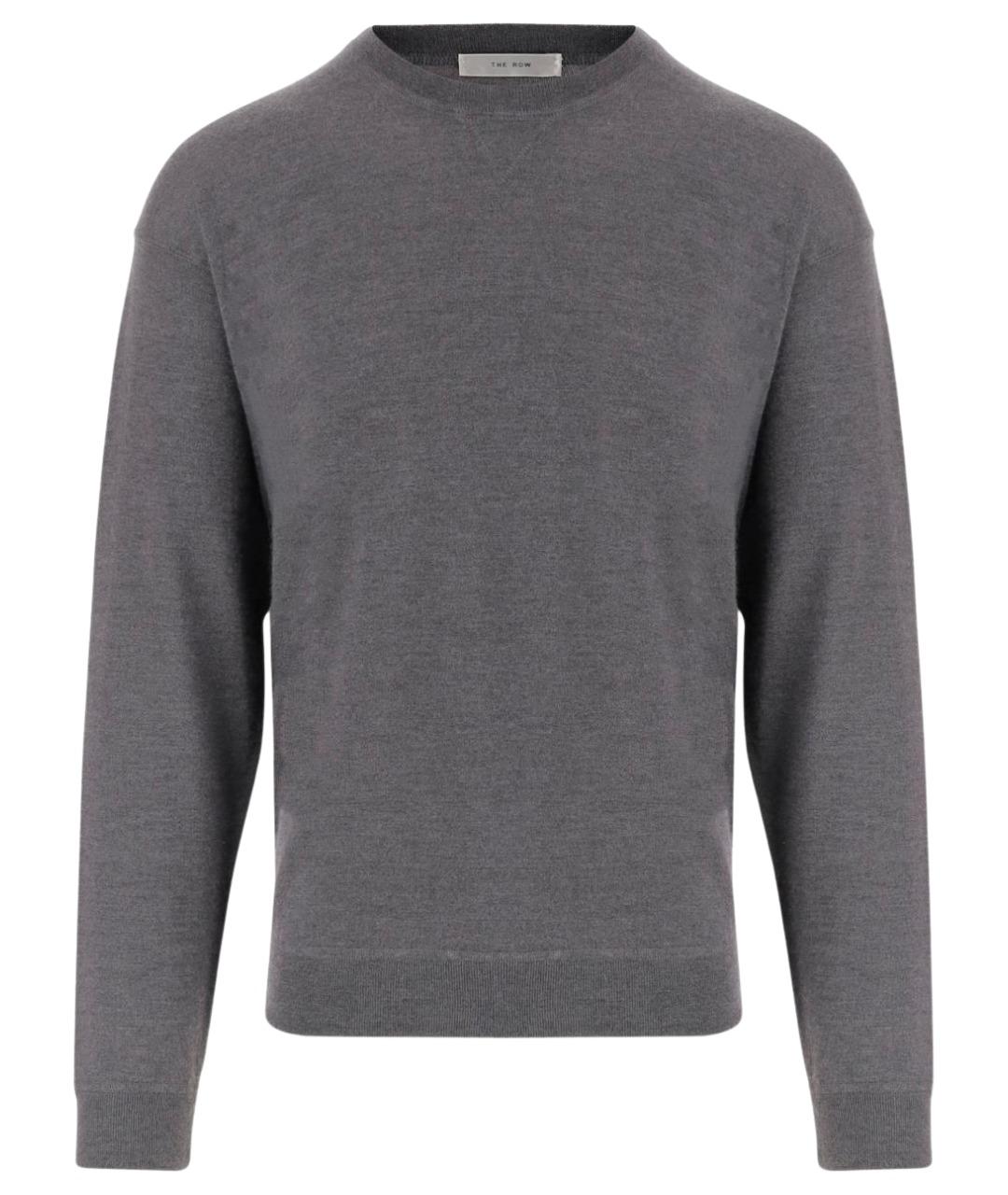 THE ROW Серый кашемировый джемпер / свитер, фото 1