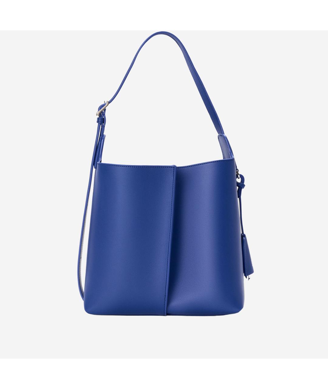 LOEWE Синяя кожаная сумка тоут, фото 3