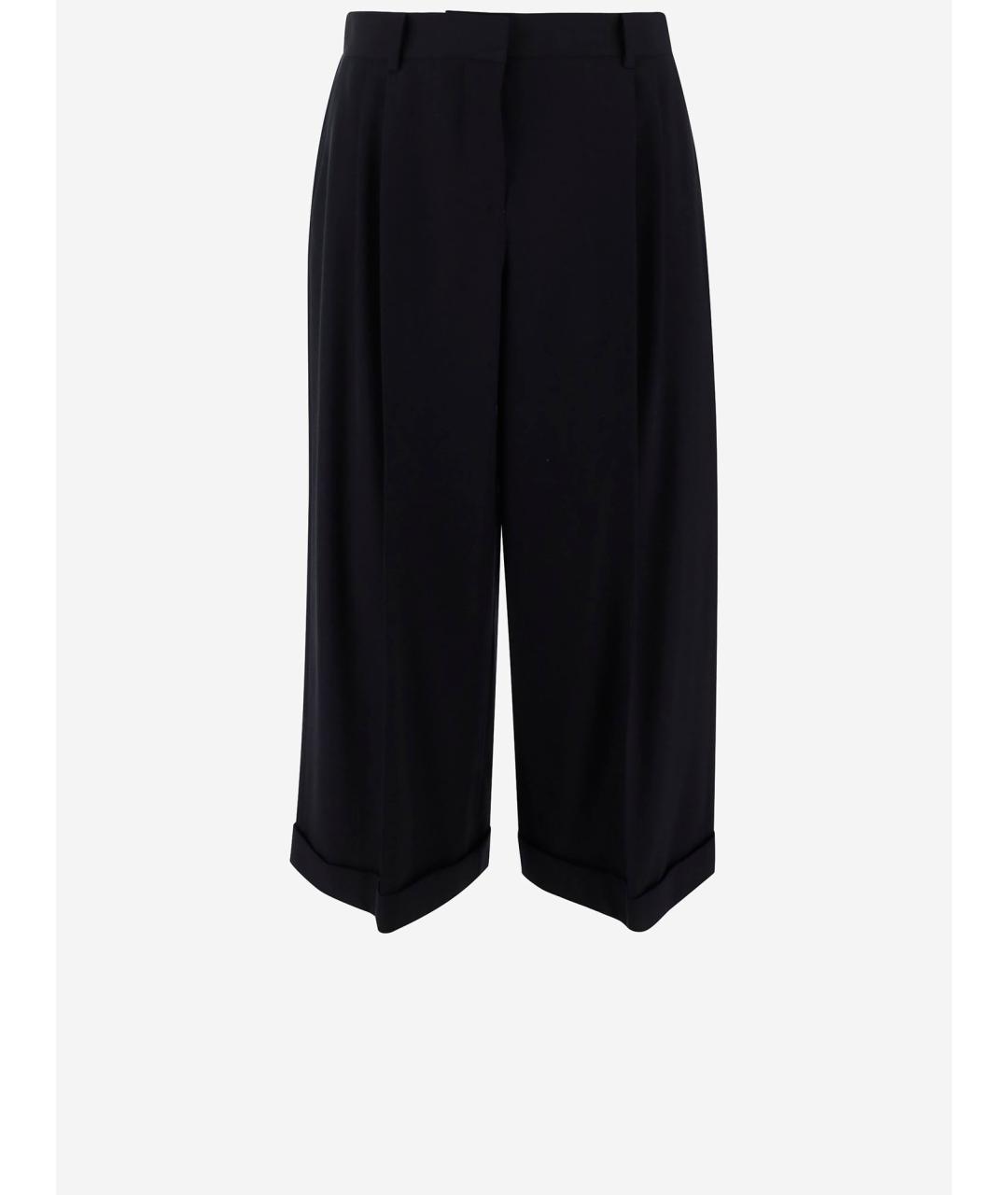 THE ROW Темно-синие шерстяные шорты, фото 4