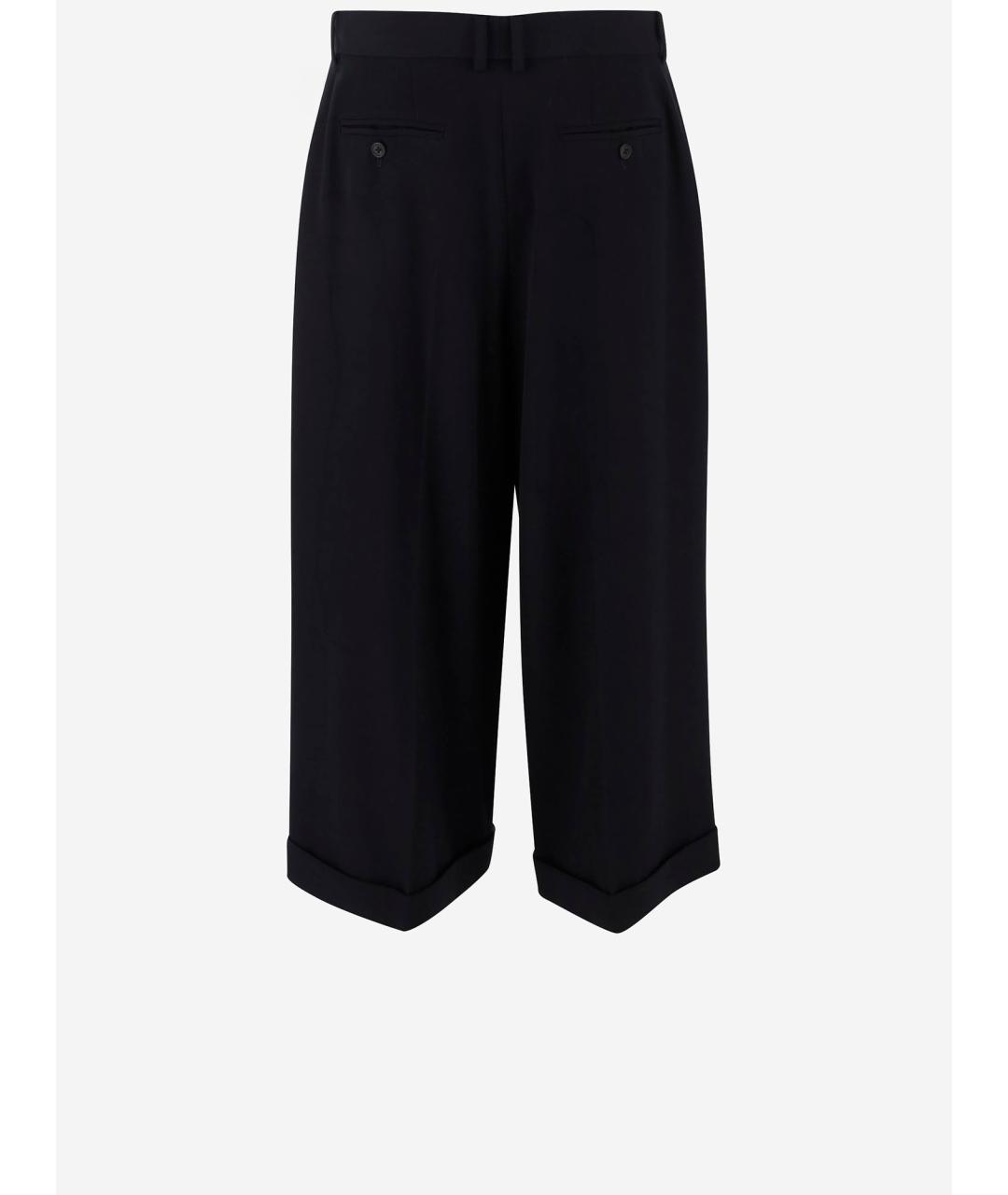 THE ROW Темно-синие шерстяные шорты, фото 2