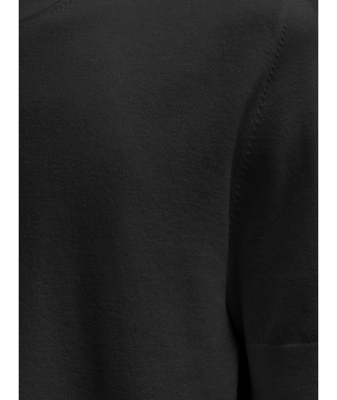 HUGO BOSS Черный вискозный джемпер / свитер, фото 3