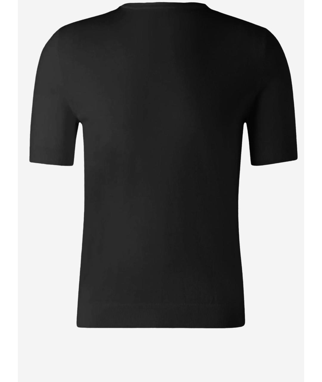 HUGO BOSS Черный вискозный джемпер / свитер, фото 2