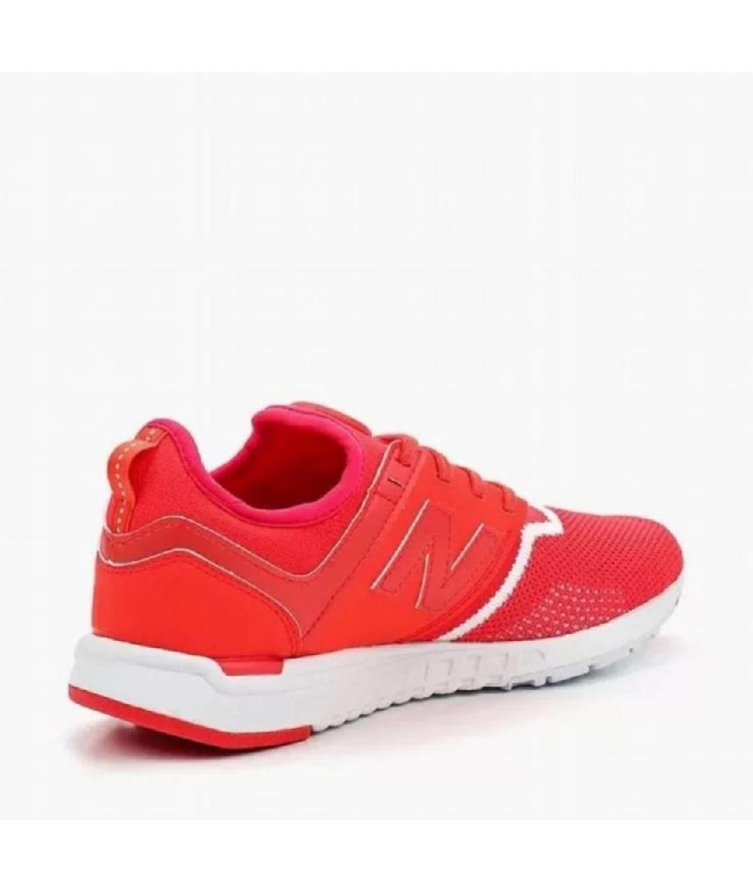 NEW BALANCE Оранжевое текстильные кроссовки, фото 6