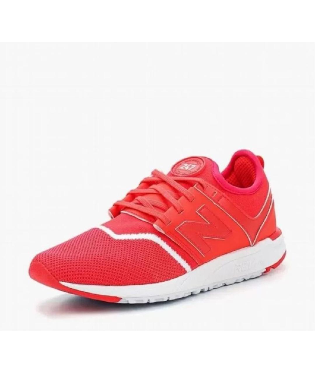 NEW BALANCE Оранжевое текстильные кроссовки, фото 8