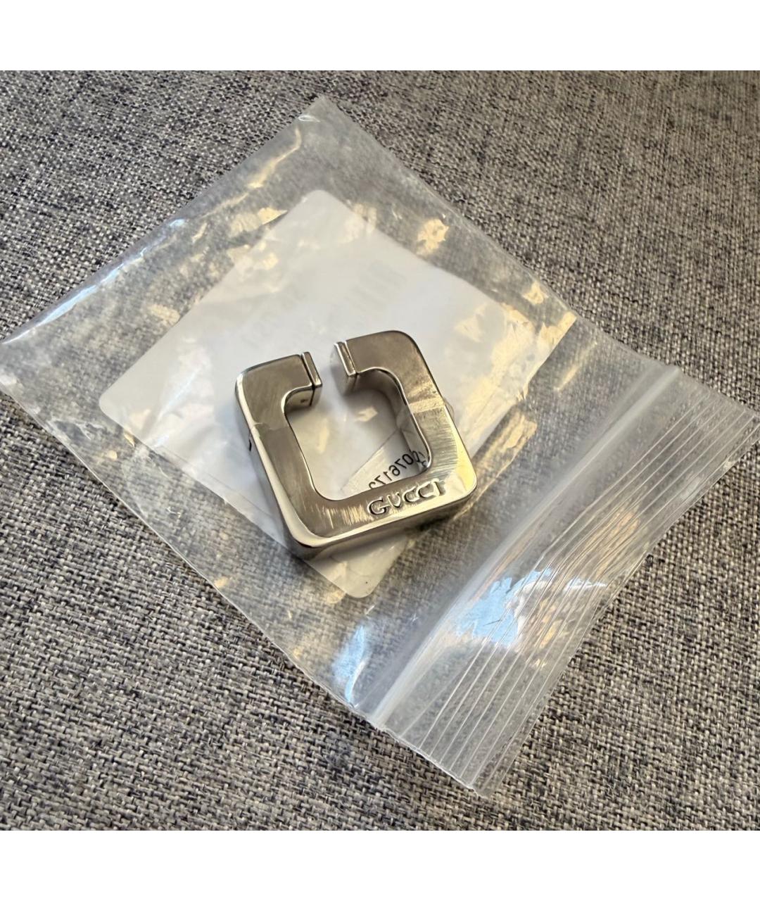 GUCCI Серебряные серьги, фото 6