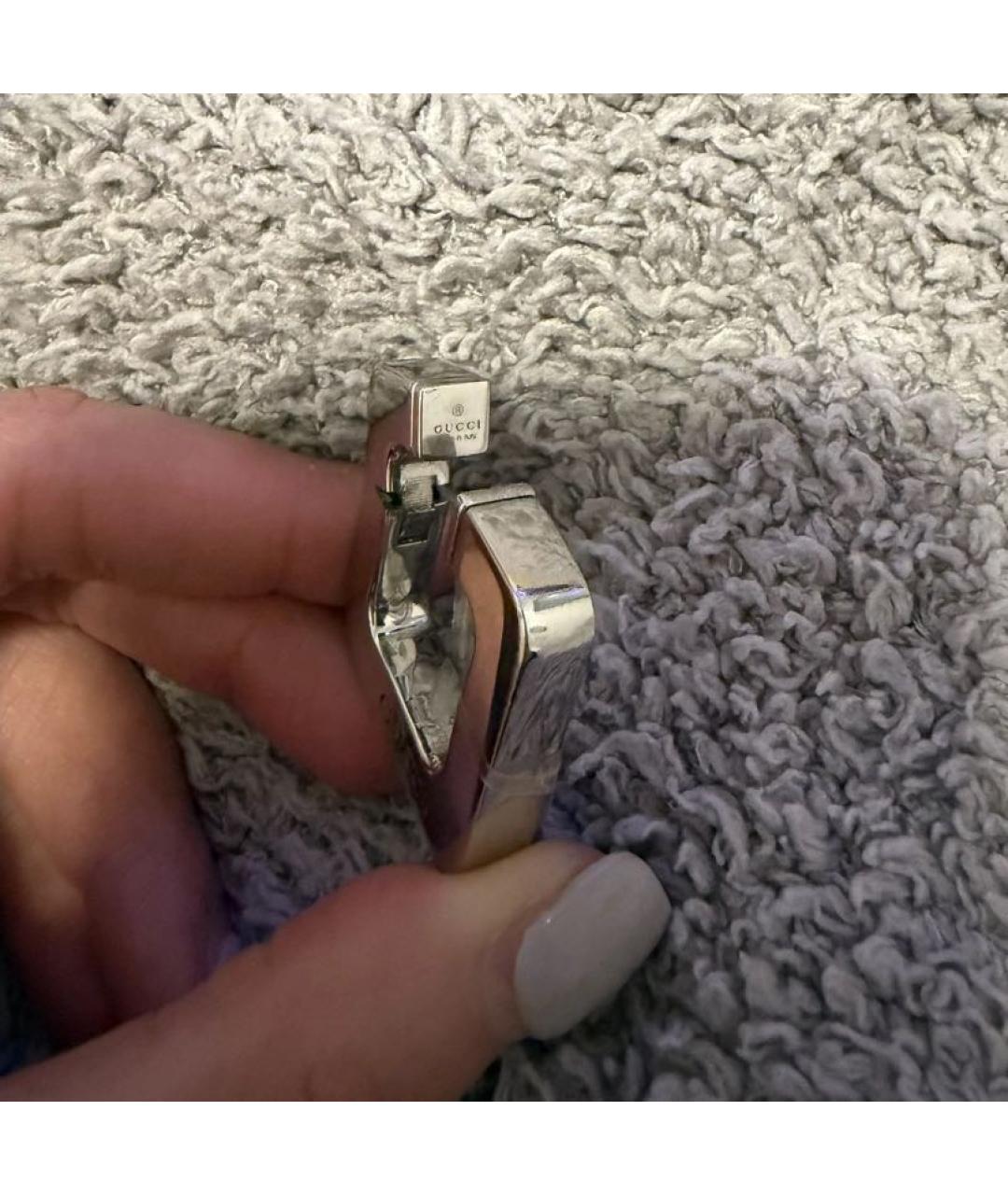 GUCCI Серебряные серьги, фото 5