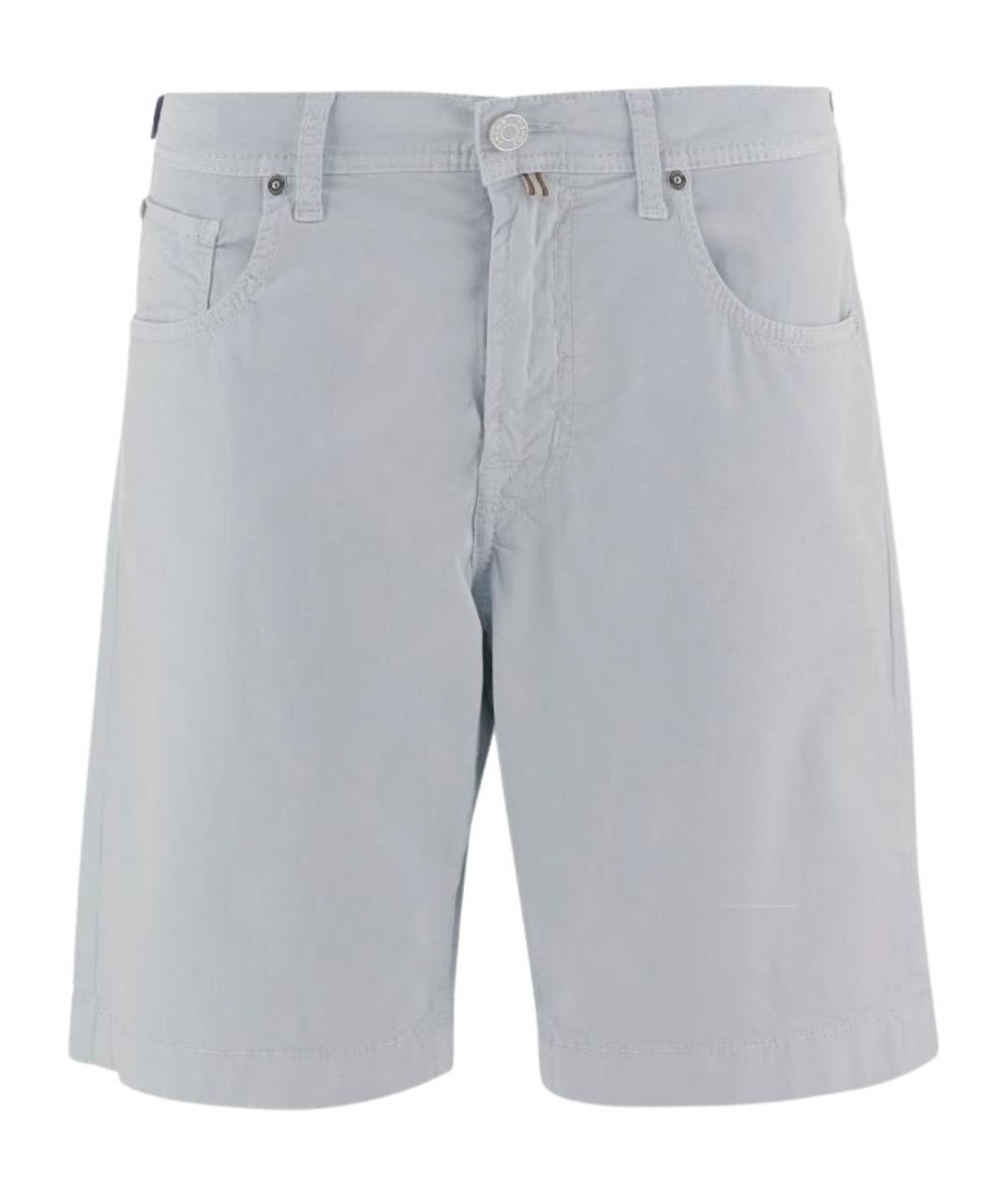 JACOB COHEN Серые хлопковые шорты, фото 1