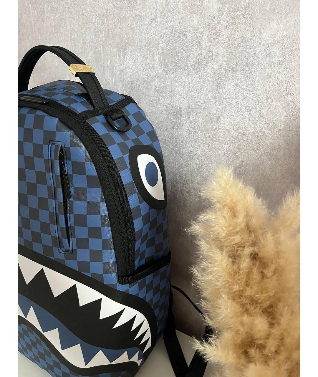 SPRAYGROUND Темно-синий рюкзак, фото 3