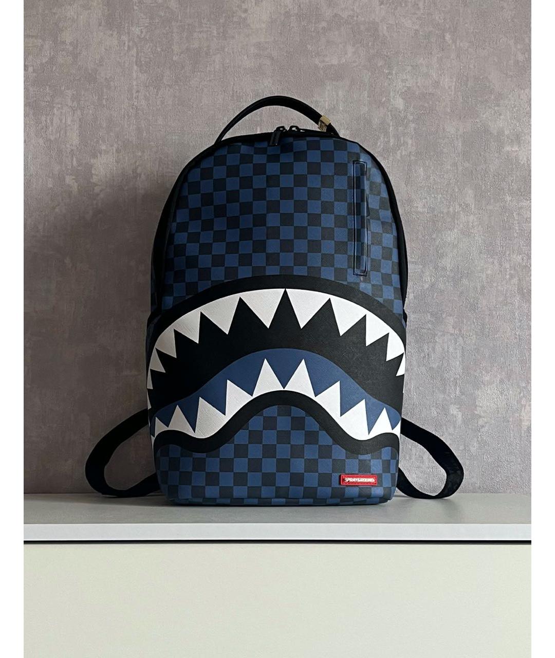 SPRAYGROUND Темно-синий рюкзак, фото 4