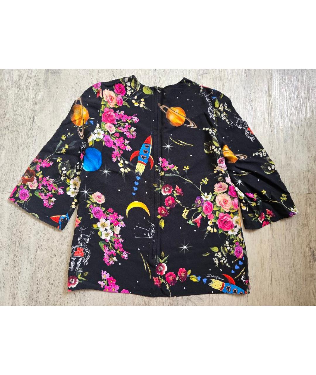 DOLCE&GABBANA Мульти вискозная блузы, фото 2