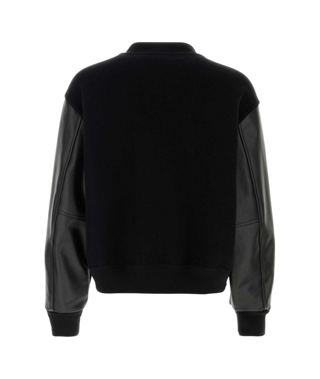 JIL SANDER Черная шерстяная куртка, фото 2