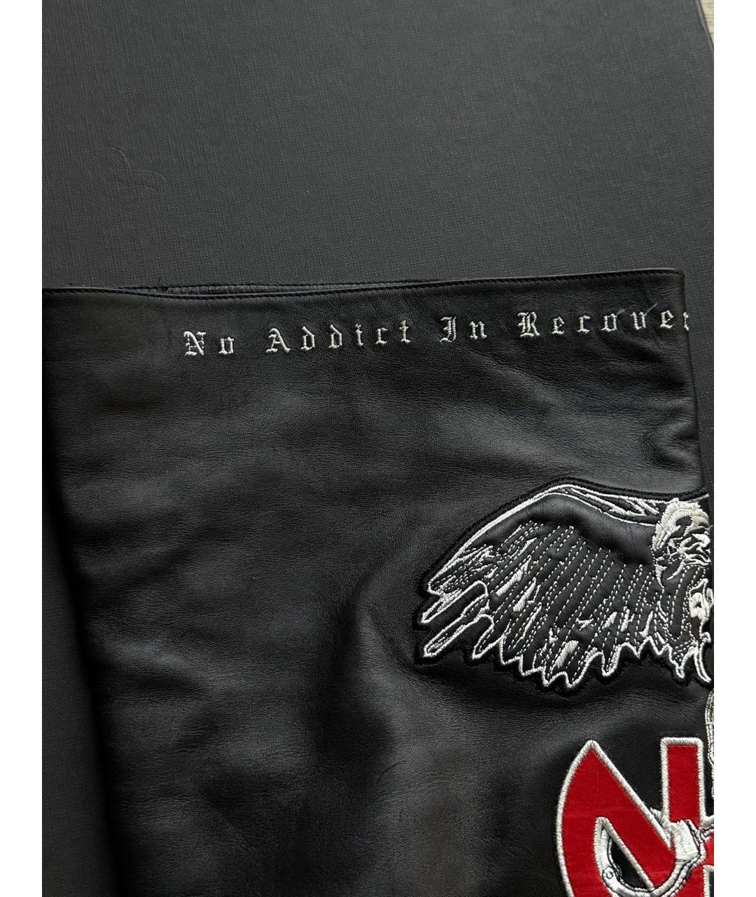 Enfants Riches Déprimés Черные кожаные высокие ботинки, фото 7