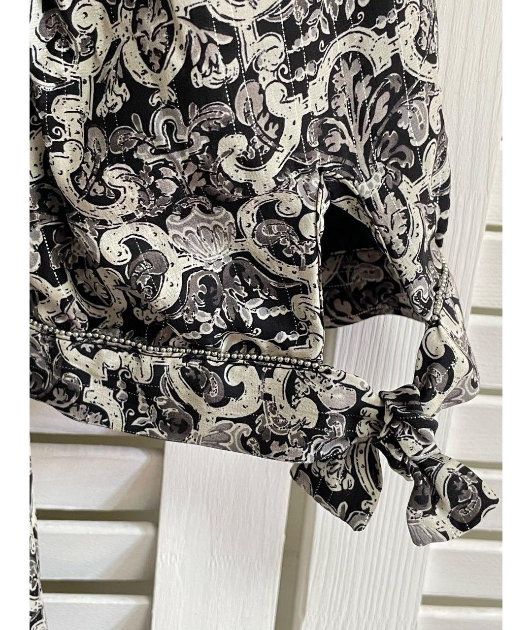 JUICY COUTURE Серое шелковое повседневное платье, фото 7