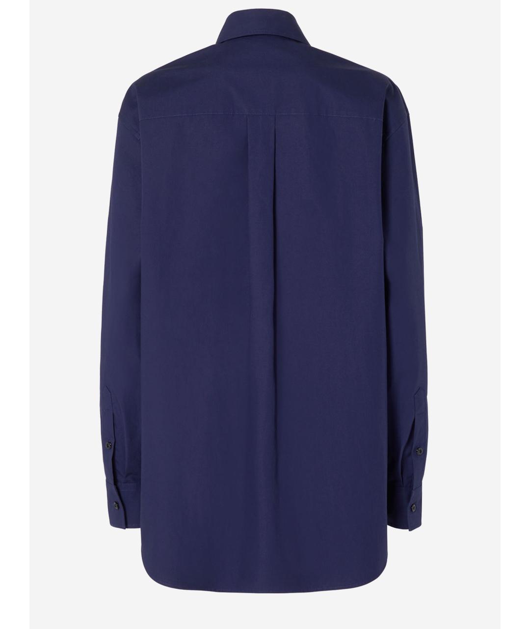 FENDI Синяя хлопковая рубашка, фото 2