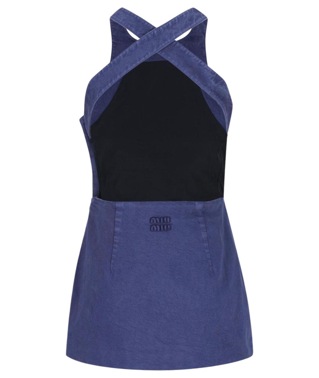 MIU MIU Серое повседневное платье, фото 2