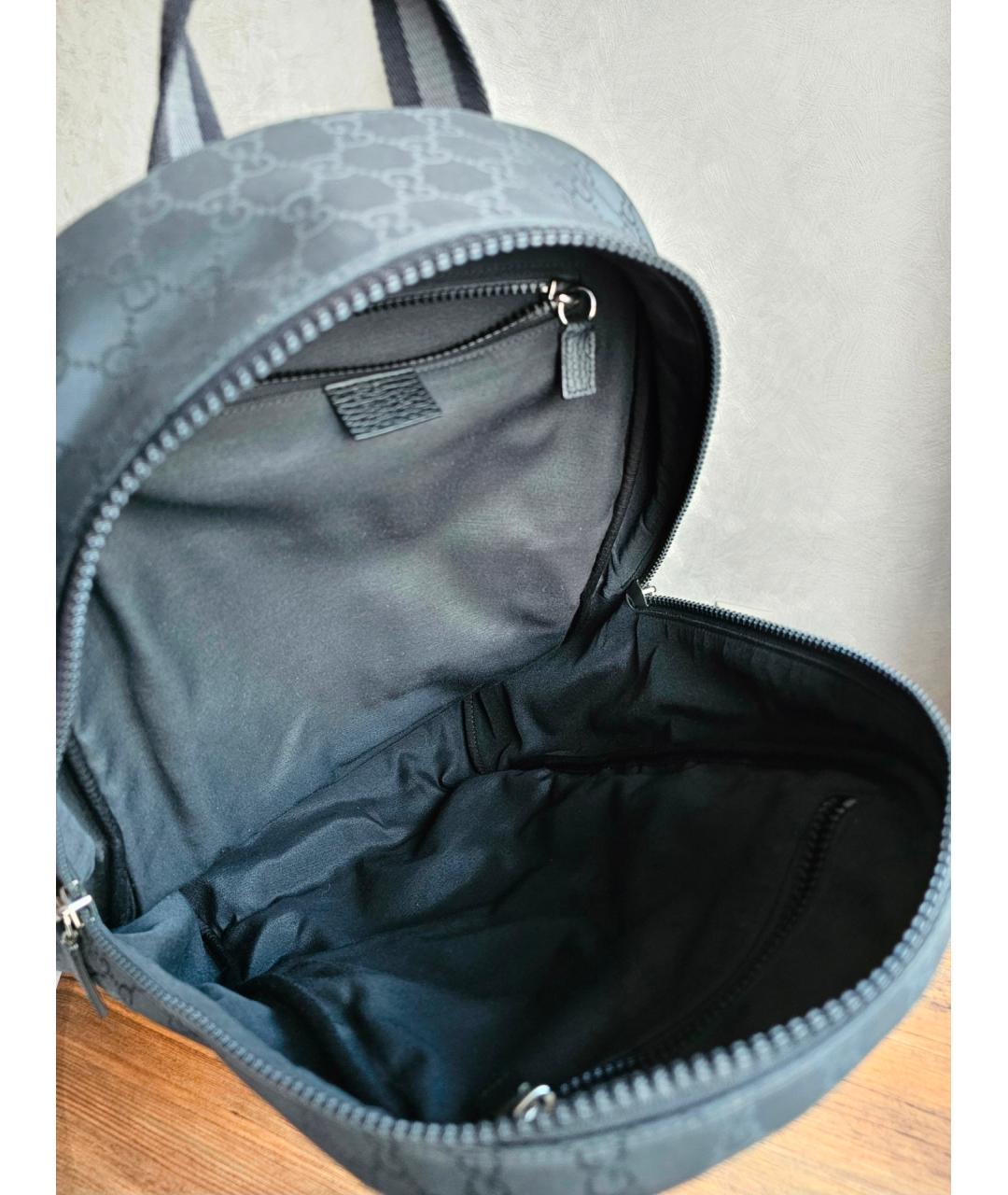 GUCCI Черный рюкзак, фото 7