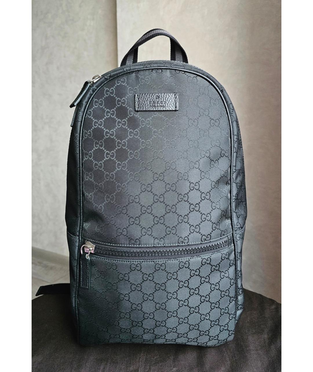 GUCCI Черный рюкзак, фото 2