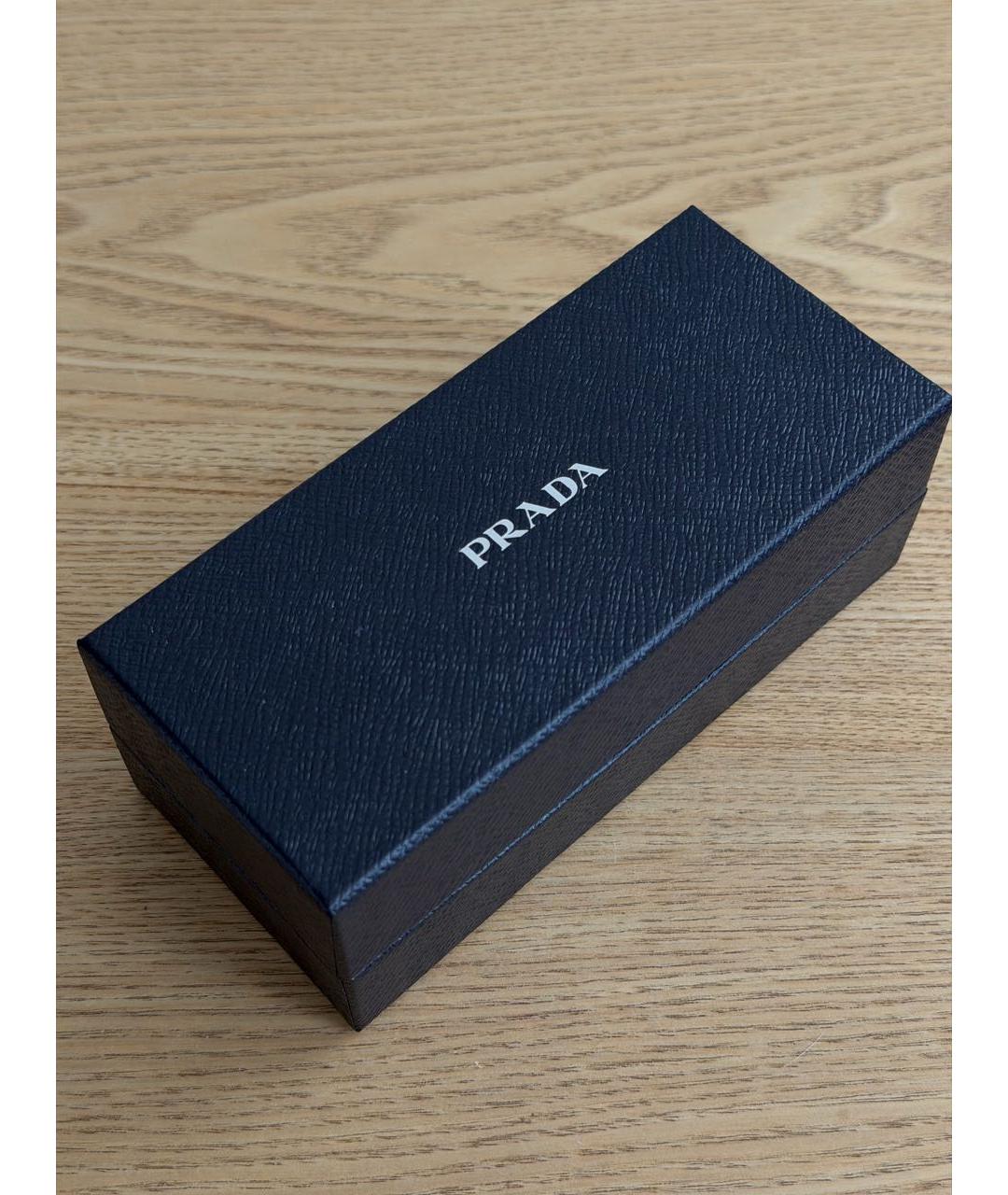 PRADA Зеленые пластиковые солнцезащитные очки, фото 4