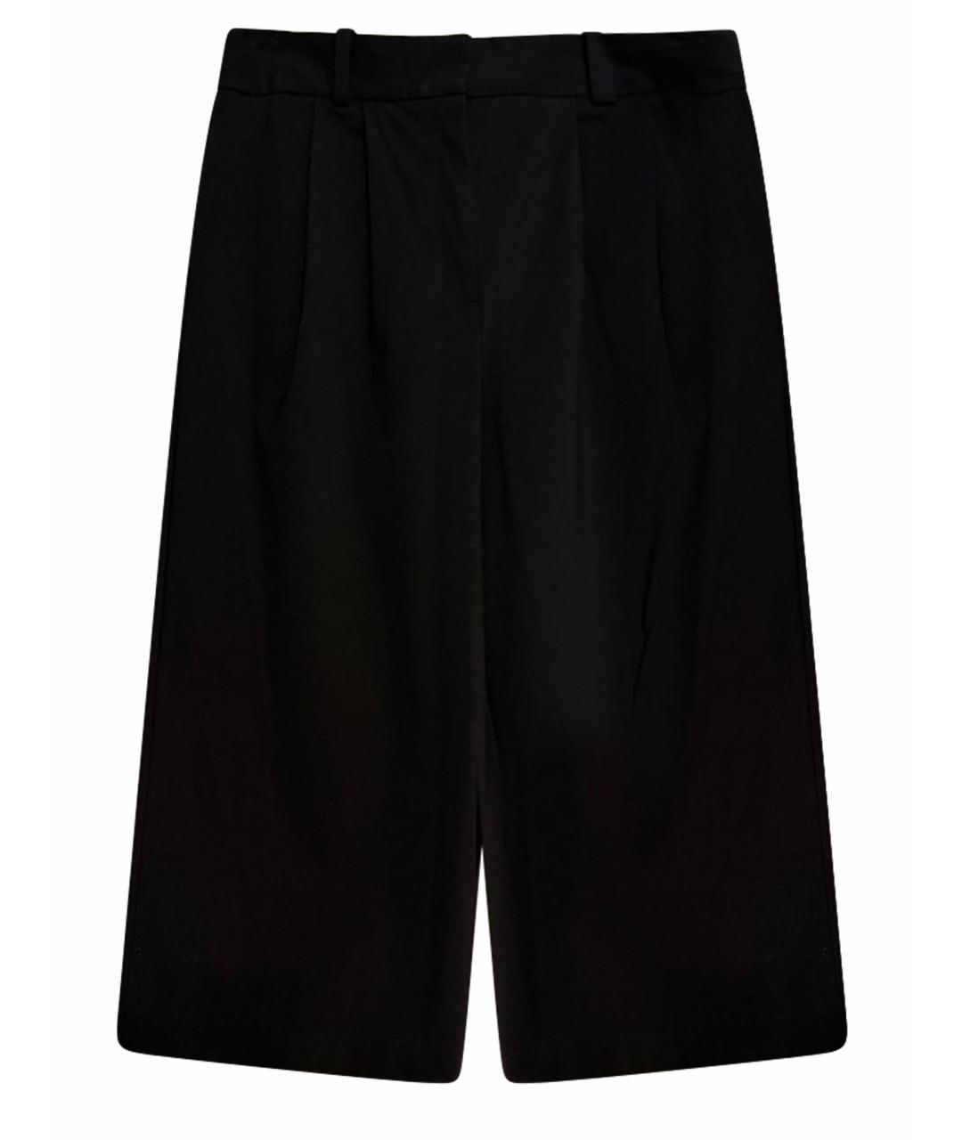 COS Черные хлопко-эластановые кюлоты, фото 1