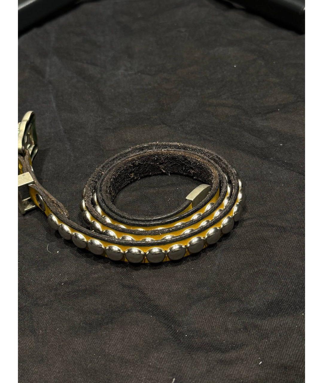 Enfants Riches Déprimés Горчичный кожаный ремень, фото 3