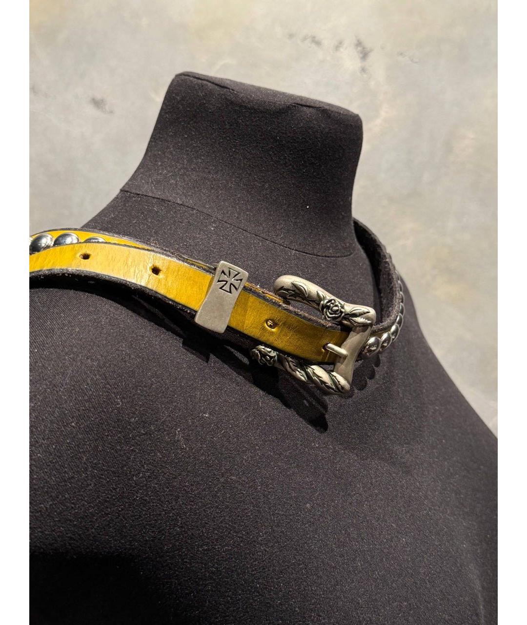 Enfants Riches Déprimés Горчичный кожаный ремень, фото 2