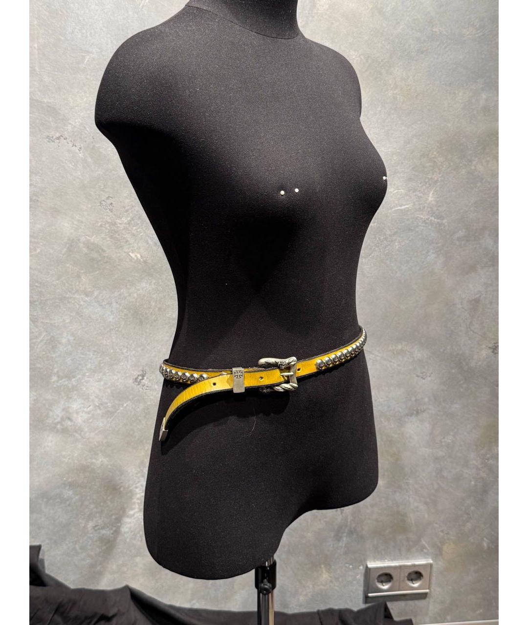 Enfants Riches Déprimés Горчичный кожаный ремень, фото 4