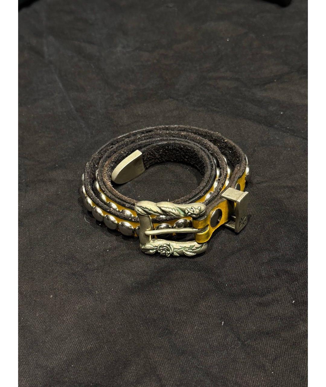 Enfants Riches Déprimés Горчичный кожаный ремень, фото 5