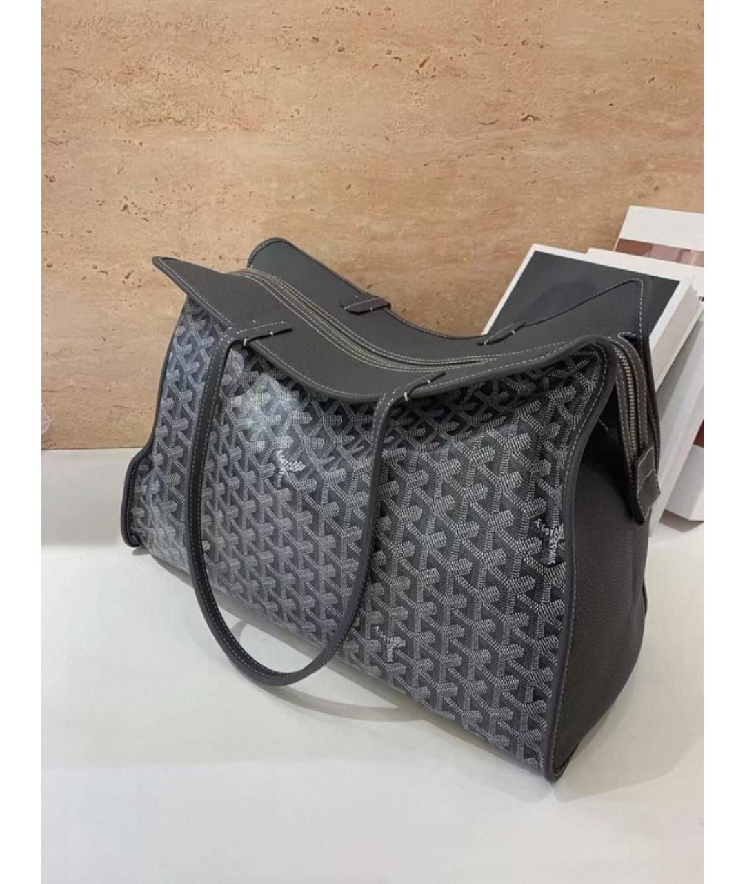 GOYARD Серая сумка тоут, фото 9