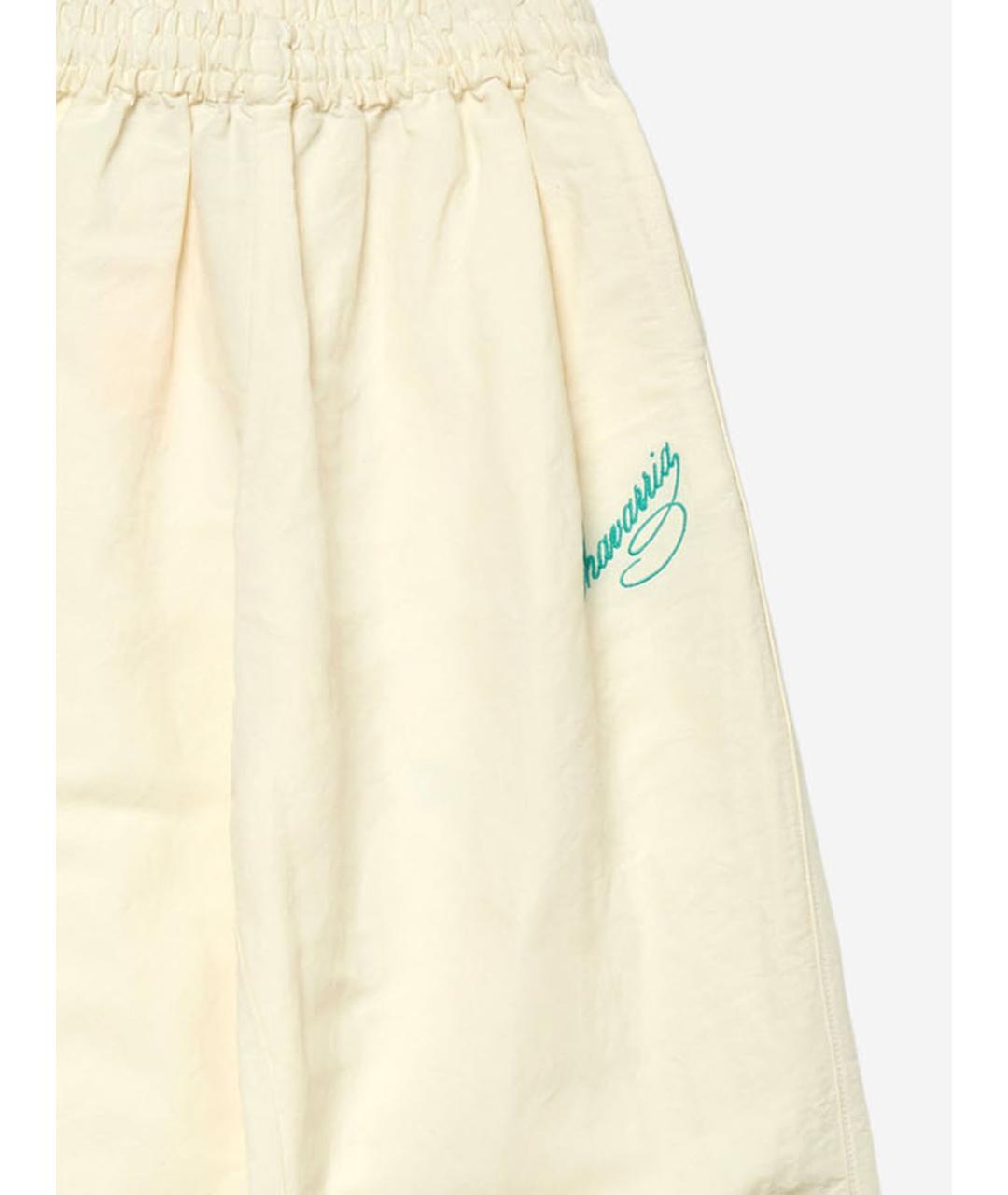 WILLY CHAVARRIA Бежевые полиэстеровые повседневные брюки, фото 3