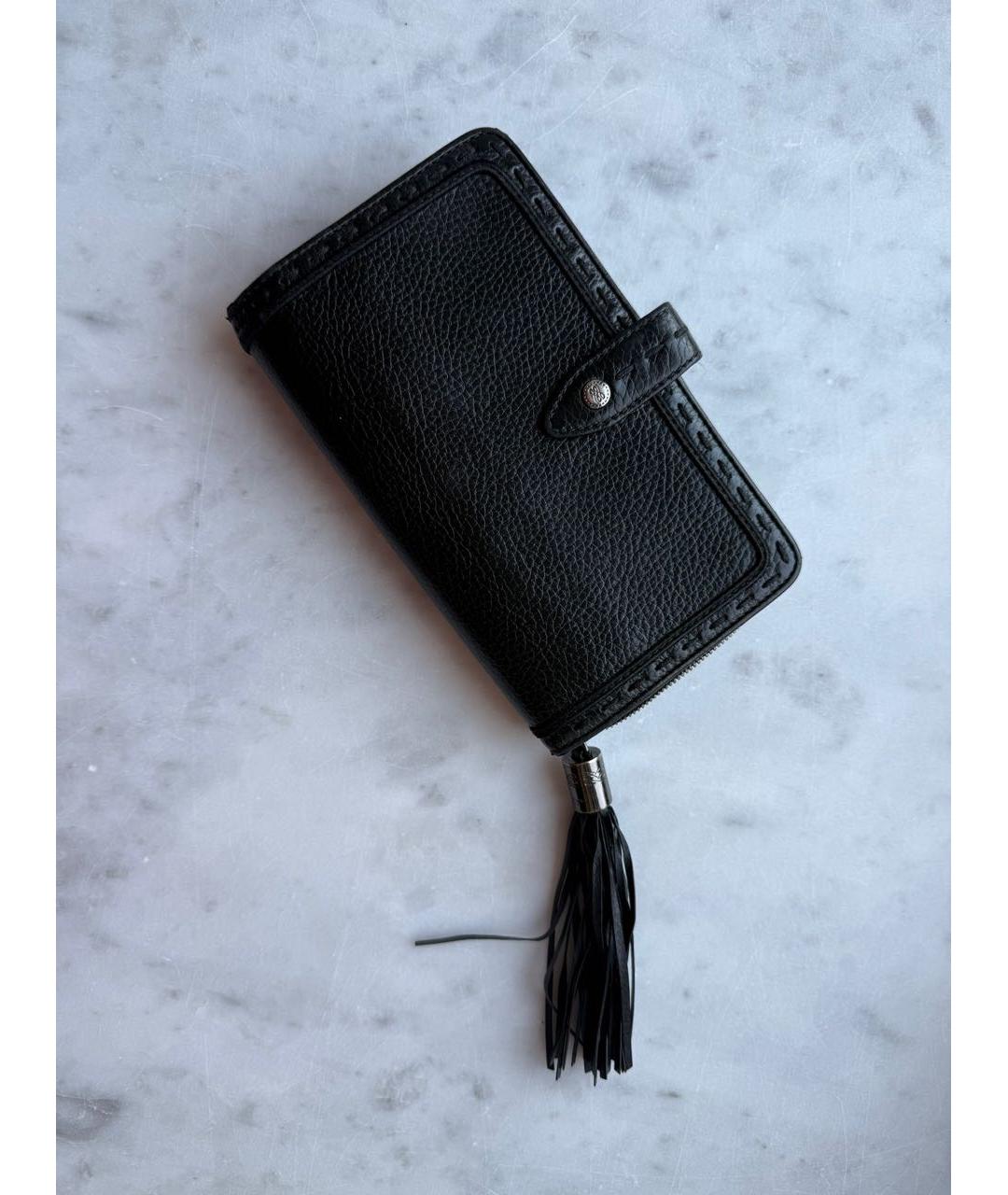 LANCEL Черный кожаный кошелек, фото 2