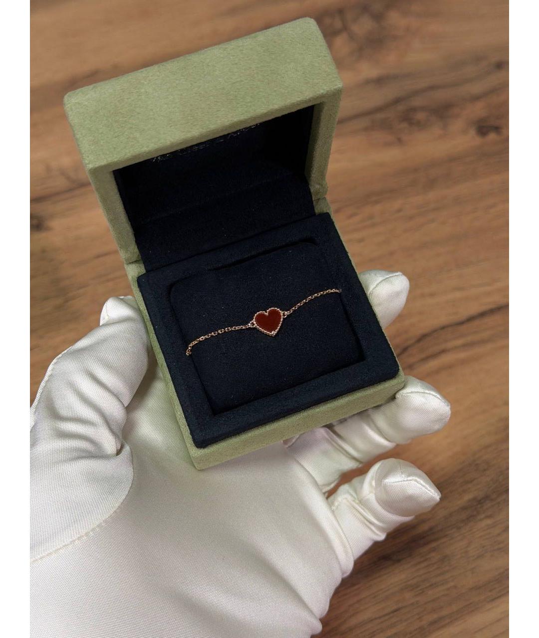 VAN CLEEF & ARPELS Красный браслет из розового золота, фото 3