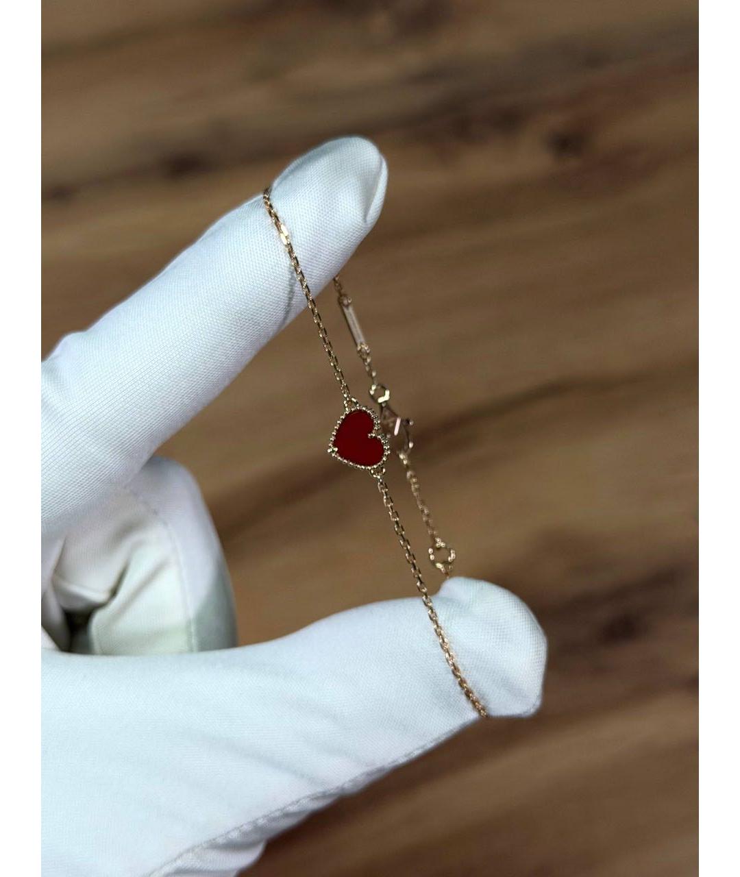 VAN CLEEF & ARPELS Красный браслет из розового золота, фото 2