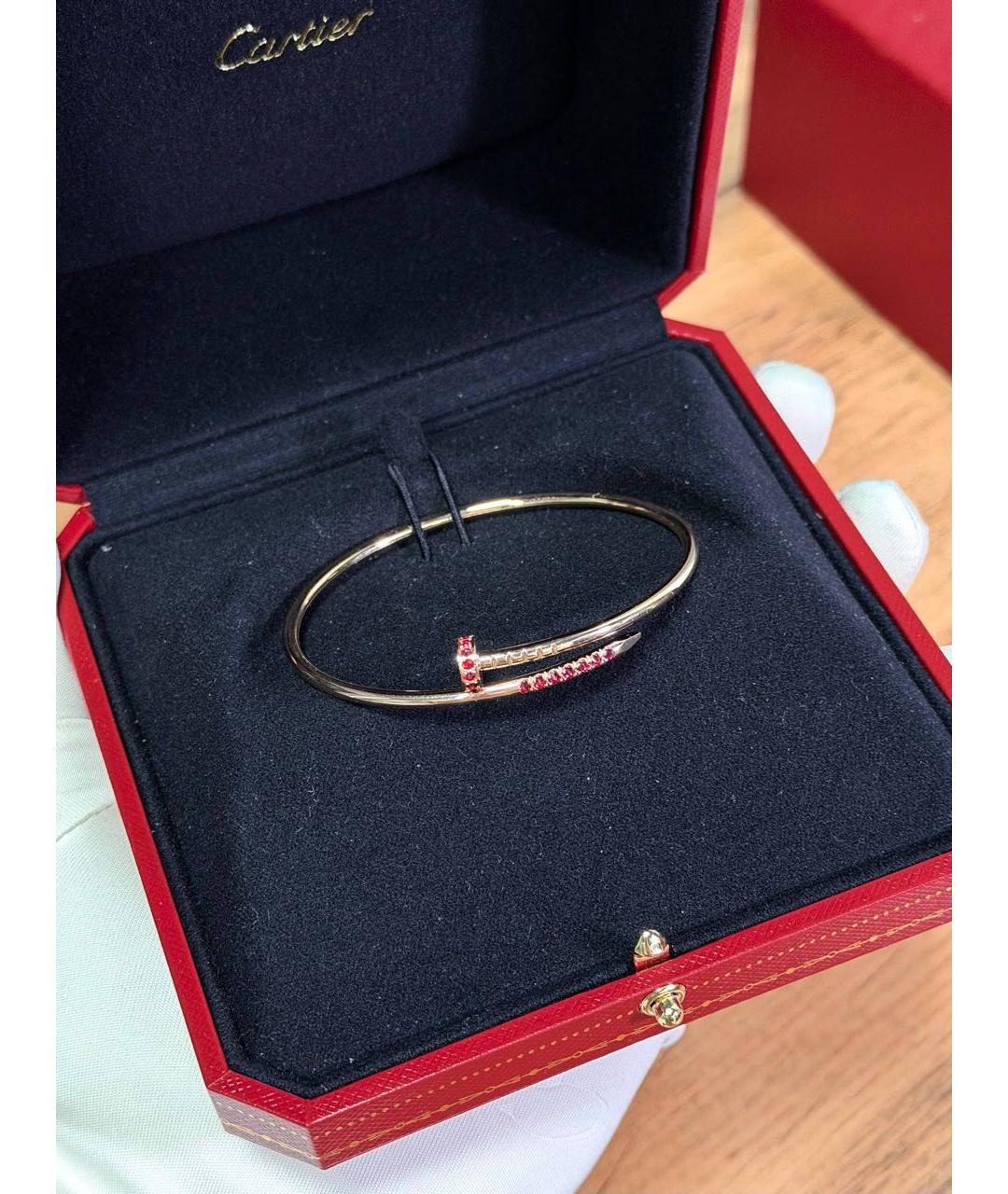CARTIER Красный браслет из розового золота, фото 3