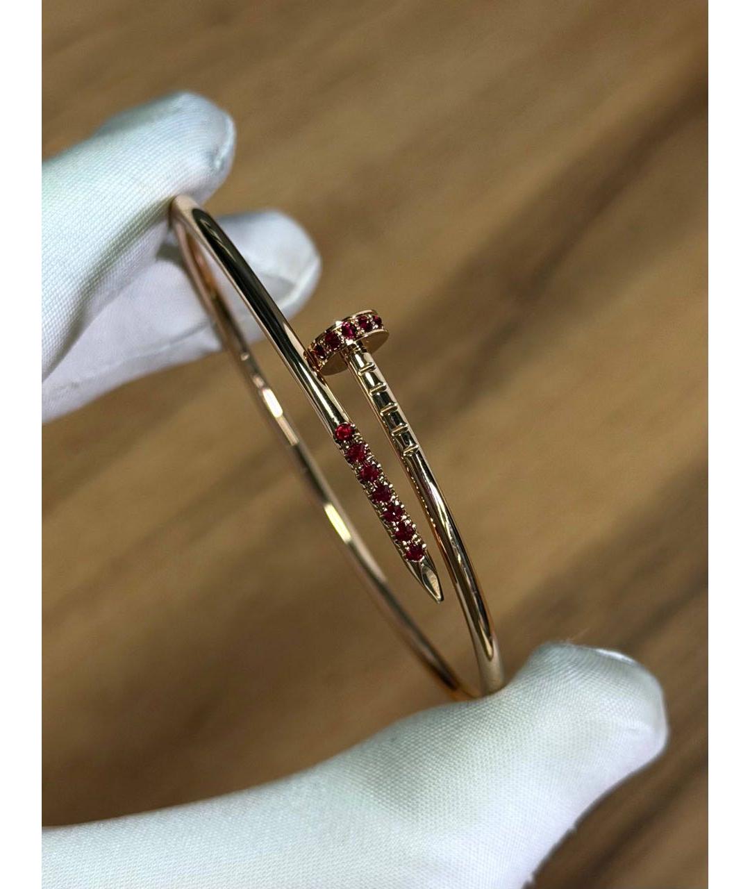 CARTIER Красный браслет из розового золота, фото 4