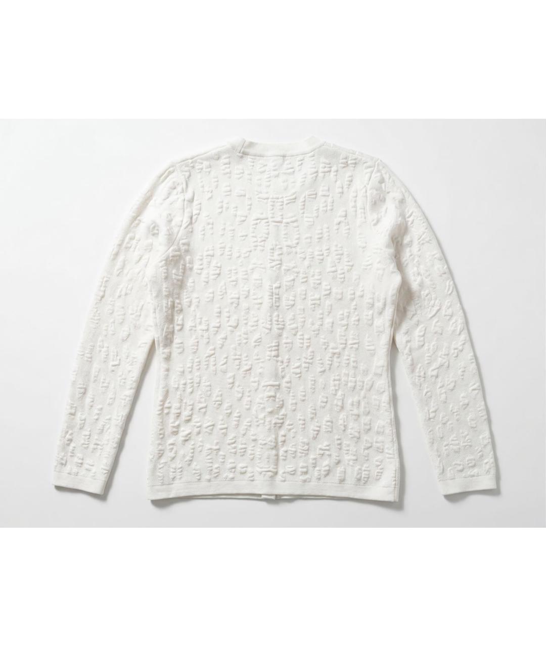 VERSACE COLLECTION Белый вискозный кардиган, фото 2