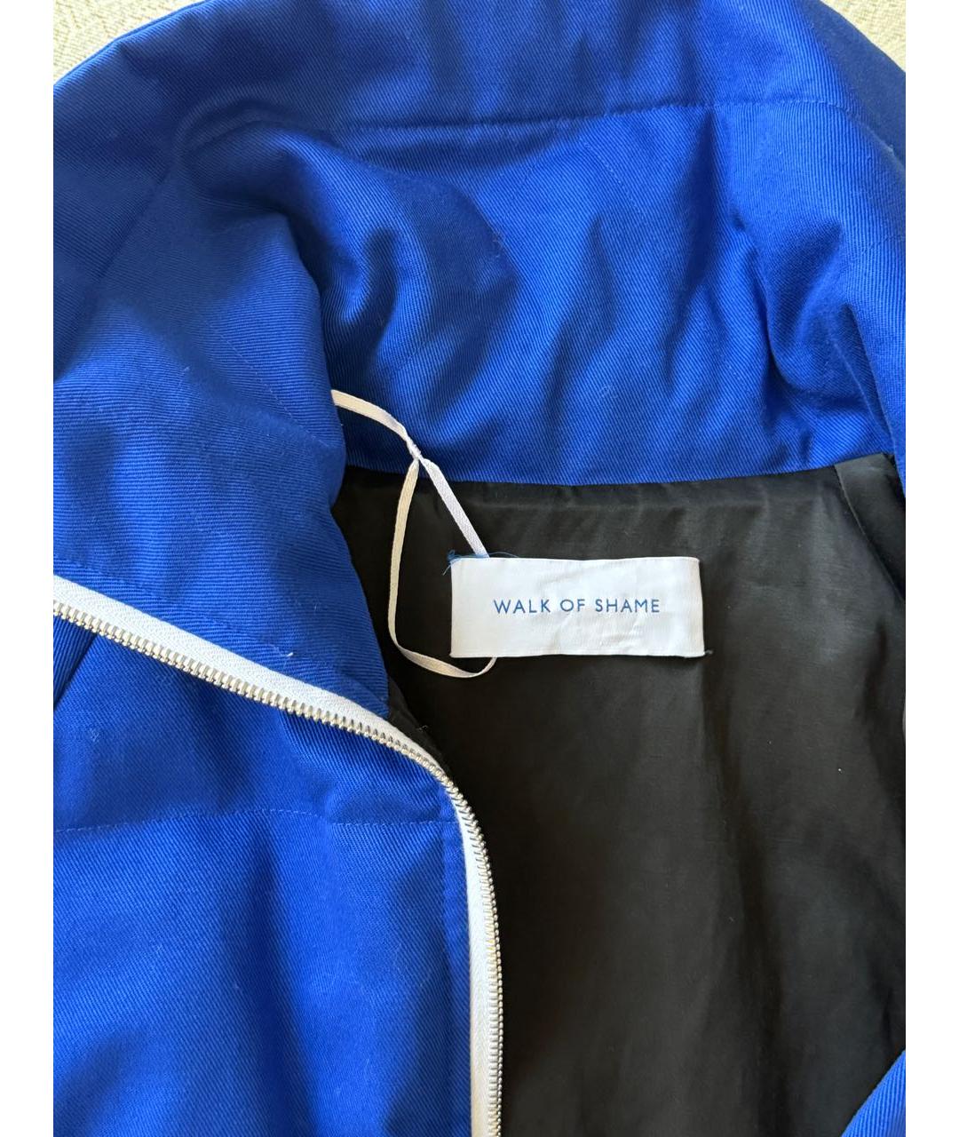 WALK OF SHAME Синяя хлопковая куртка, фото 3