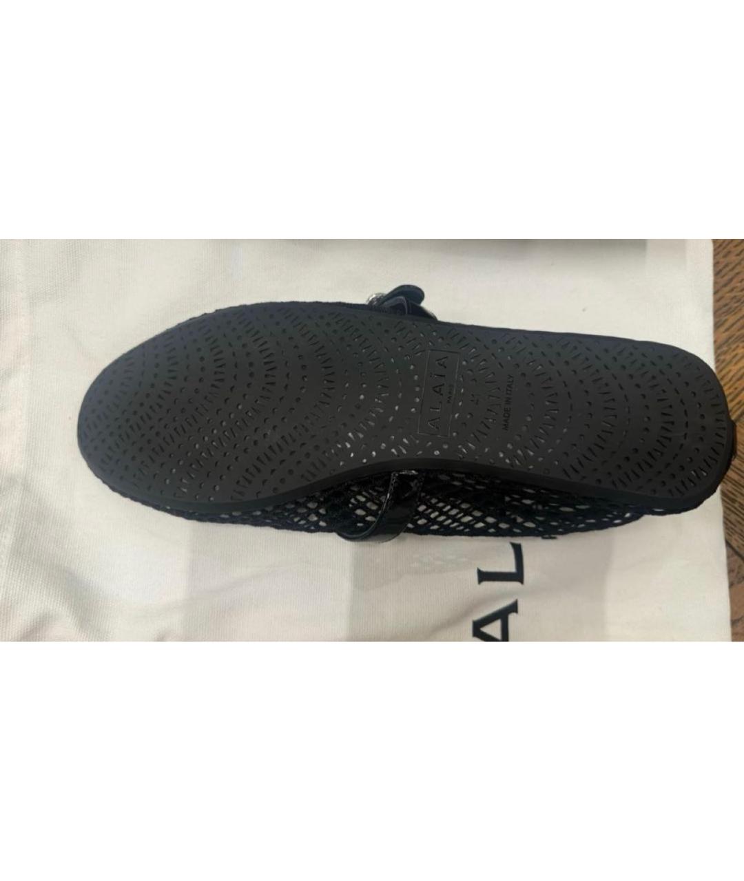 ALAIA Черные балетки, фото 5